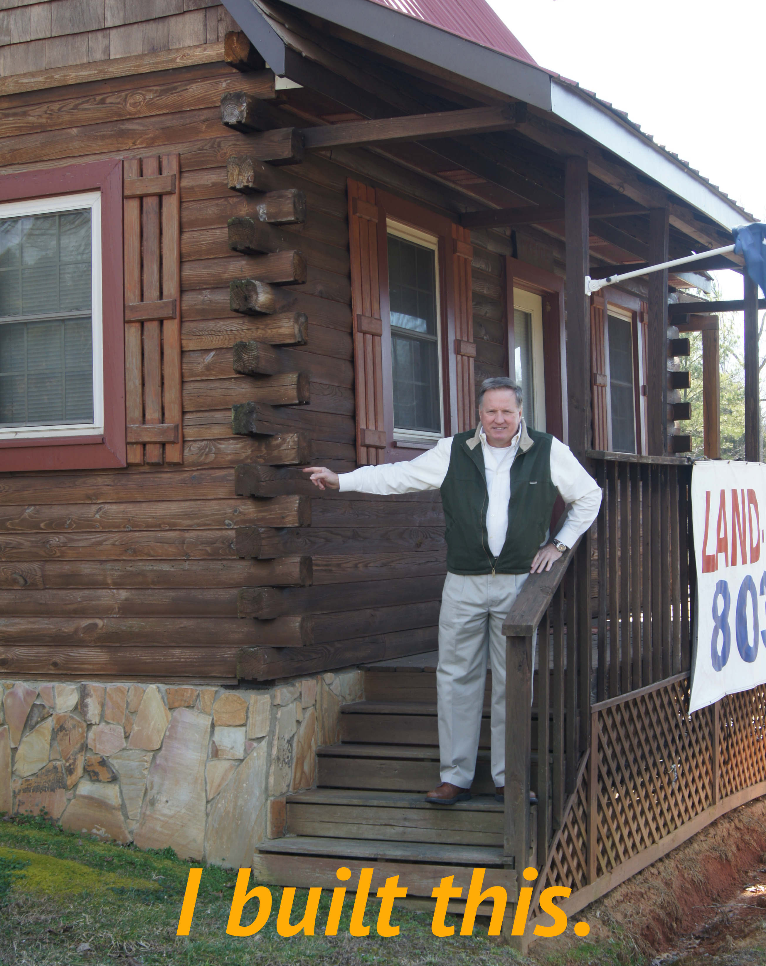 Log Cabin with Builder