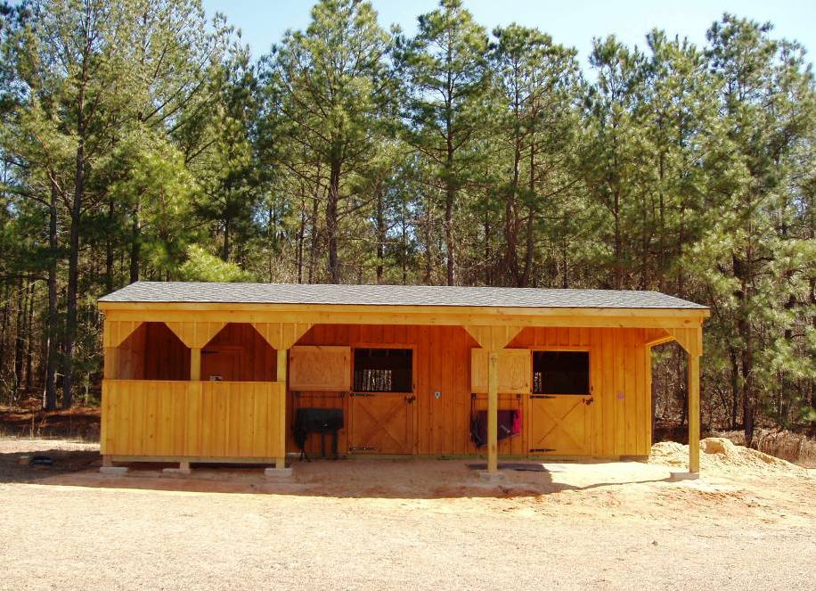 Horse Barn Lean To