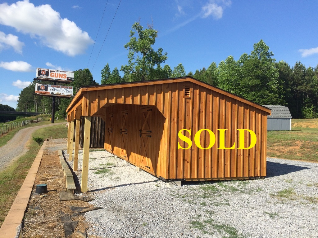 12x36 Shed Row Barn